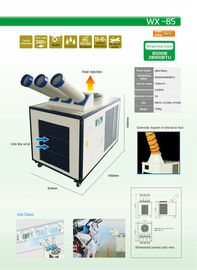 Le climatiseur portatif de refroidissement 28900BTU de style de réfrigérant a adapté la forme aux besoins du client