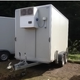 Appareils de stockage à froid portables réfrigérés avec une tension de 220 V et un moteur étanche à l'air