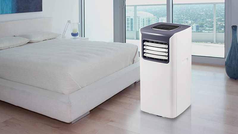 Modèle d'affichage au sol Eco-Air 7000 BTU climatiseur portable 3 en 1