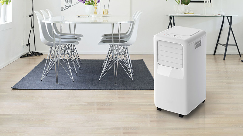 Conditionneur d'air portable Eco-Air (12.000 BTU) avec commande Wi-Fi intelligente