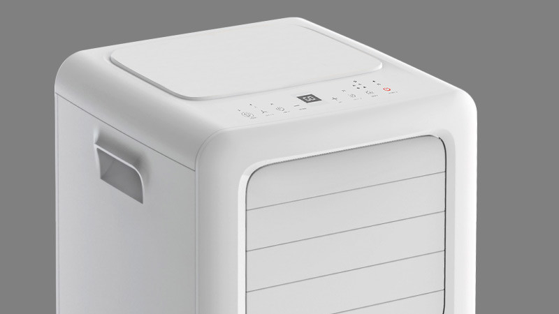 Conditionneur d'air portable Eco-Air (12.000 BTU) avec commande Wi-Fi intelligente