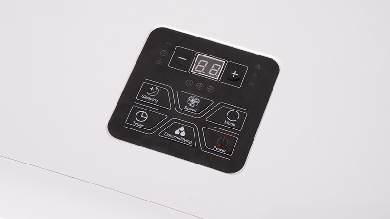 Unités de climatisation de salle portables 9000BTU avec déshumidificateur à commande à distance WIFI et mode veille