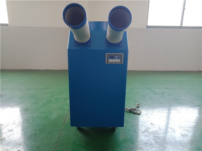 refroidisseur portatif de refroidissement à C.A. de la capacité 5.5kw, parquetant les systèmes debout de refroidissement localisé