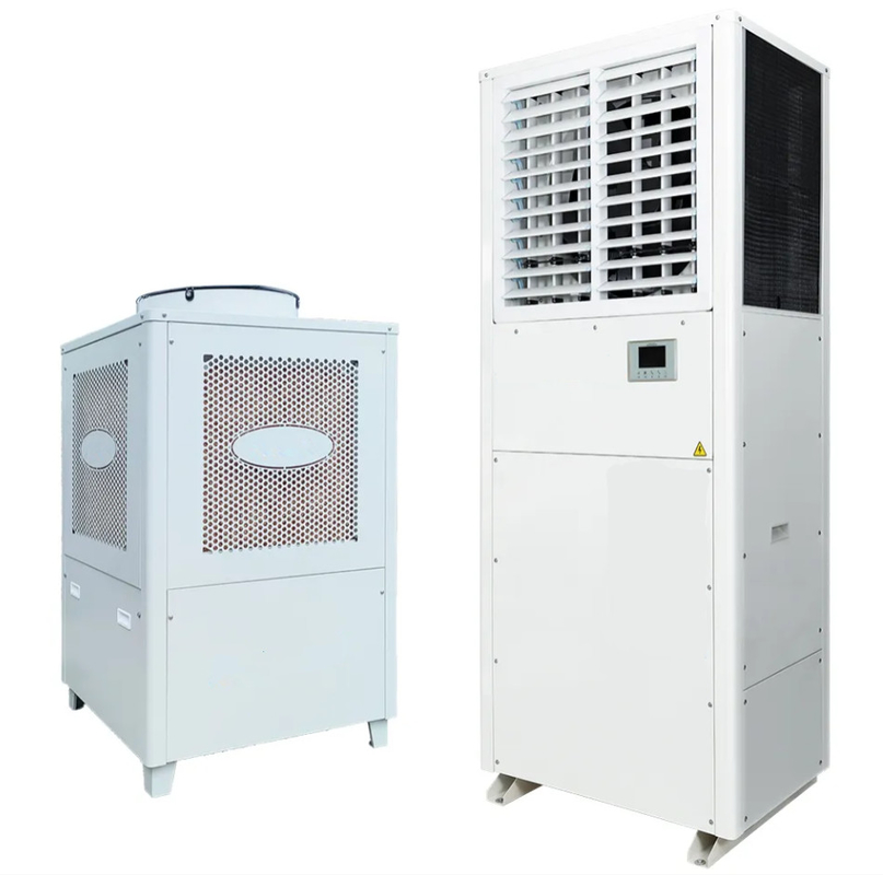 Réducteur d'énergie par refroidissement par eau, climatiseur industriel à fente, 25 kW, refroidissement, climatiseur à fente par refroidissement par eau
